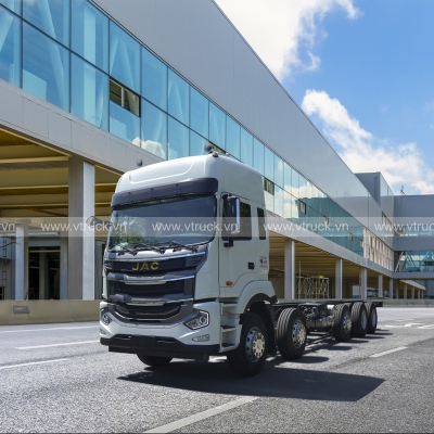 Xe tải JAC A5 10X4 sát xi