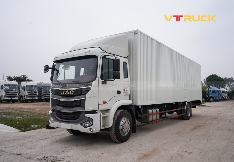 Xe Tải JAC A5 4X2 Thùng Công Pallet 3CH 10M Xe Tải JAC A5 4X2 Thùng Công Pallet 3CH 10M