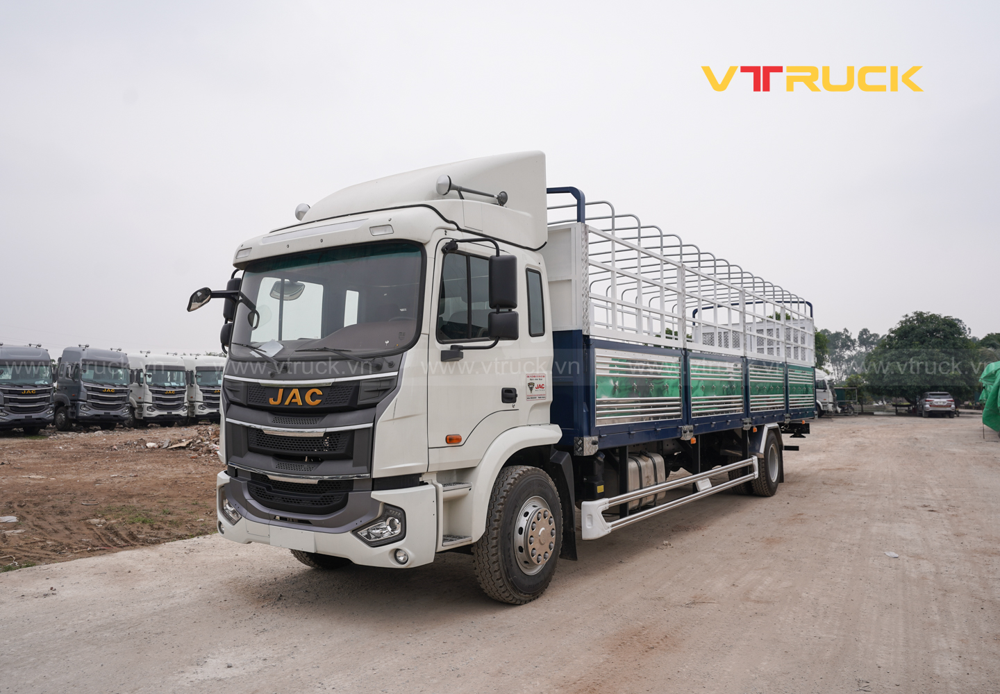 Xe Tải JAC A5 4X2 Mui Bạt 10M