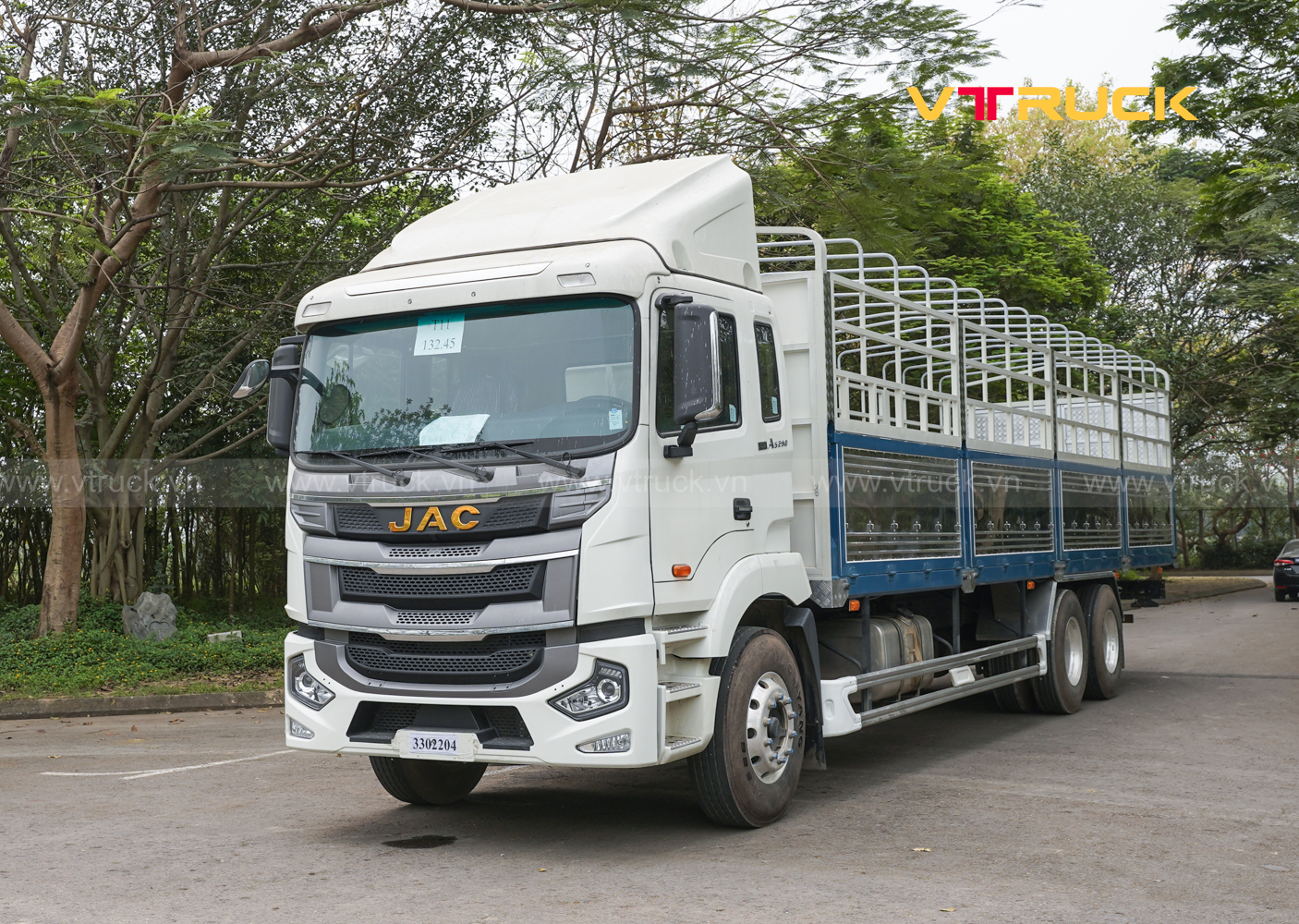 Xe Tải JAC A5 6X4 MUI BẠT 9M9