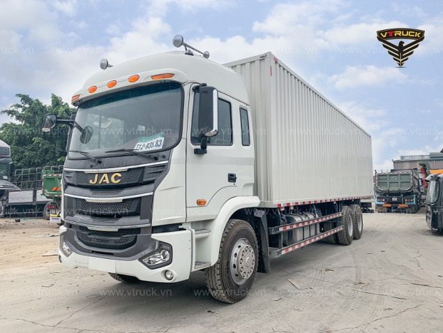Xe tải thùng JAC A5 6x2 – Thế hệ xe chiếm lĩnh thị trường 2021