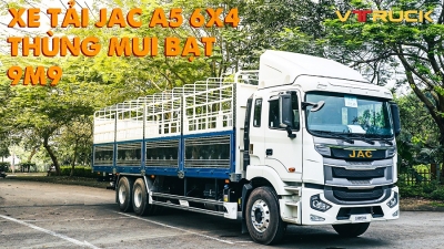 XE TẢI JAC A5 6x4 MUI BẠT 9M9