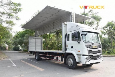 Đánh giá xe tải thùng cánh dơi JAC A5 4X2 dài 10M