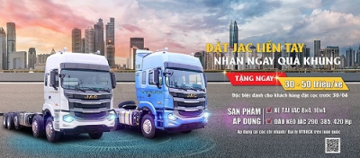 Đặt JAC liền tay, trúng ngay quà khủng