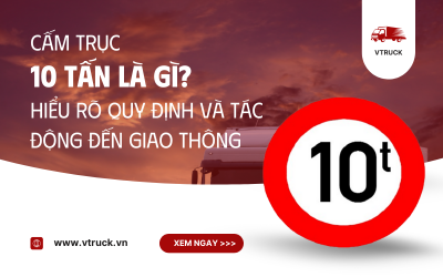 Cấm Trục 10 Tấn Là Gì? Hiểu Rõ Quy Định và Tác Động Đến Giao Thông