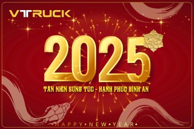 VTRUCK CHÚC MỪNG NĂM MỚI XUÂN ẤT TỴ 2025 