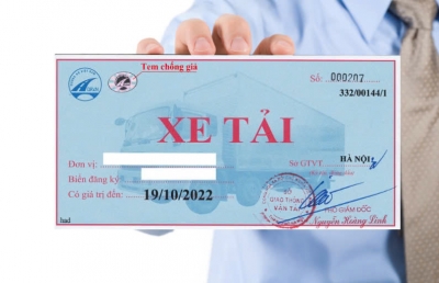 Lỗi không có phù hiệu xe tải phạt bao nhiêu tiền 2024