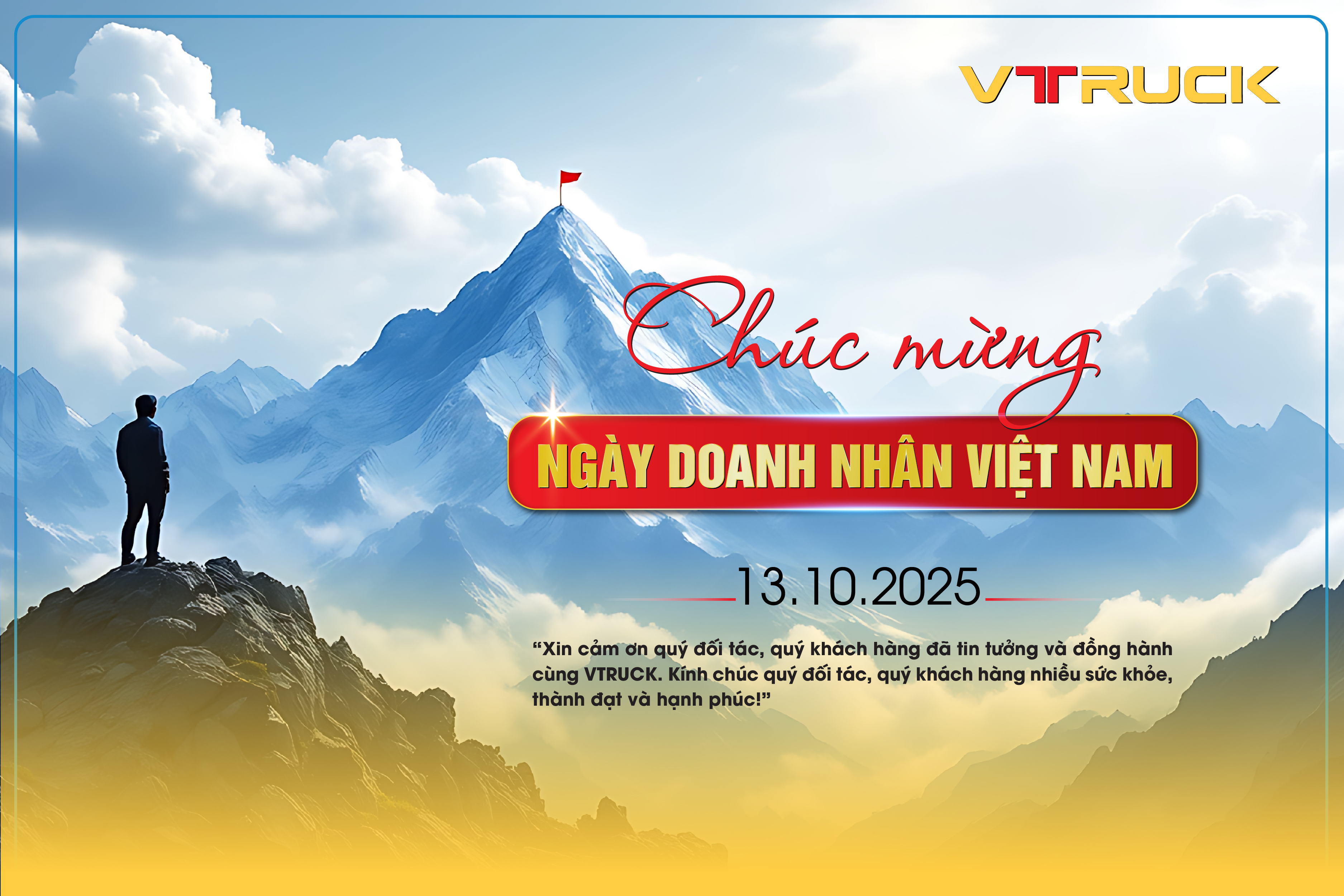 VTRUCK CHÚC MỪNG NGÀY DOANH NHÂN VIỆT NAM 13/10
