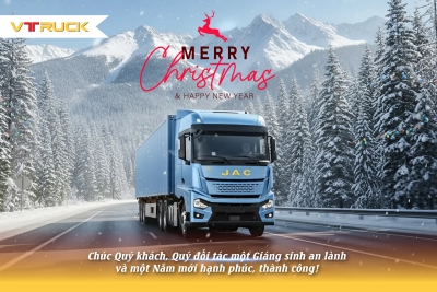 VTRUCK kính chúc Giáng sinh an lành & Chào đón Năm Mới 2026