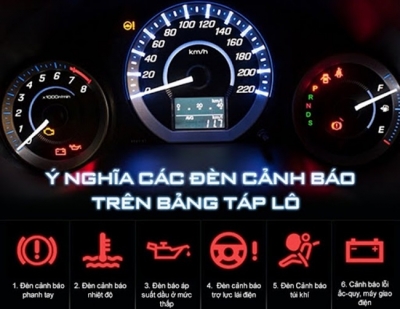 Tổng hợp biểu tượng và ý nghĩa đèn báo lỗi xe tải cần biết khi lái xe