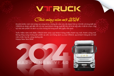 VTRUCK chúc mừng năm mới 2024