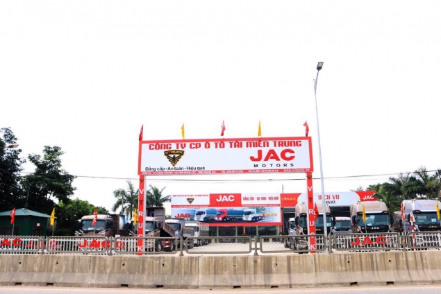 Chào mừng Chi nhánh thứ 4 của JAC- VTRUCK tại Nghệ An